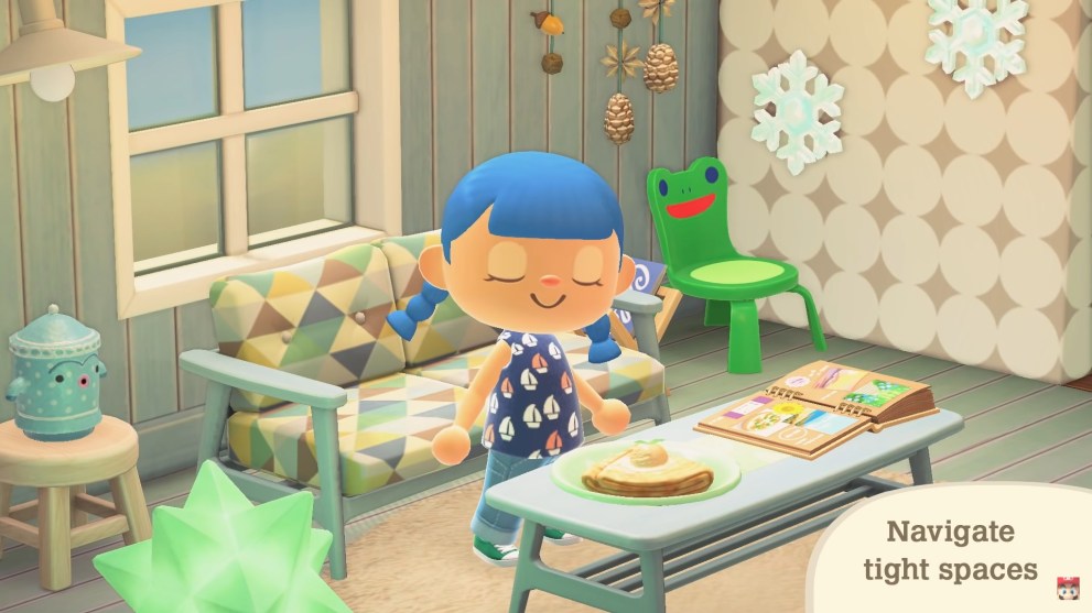 animal crossing new horizons froggy chair