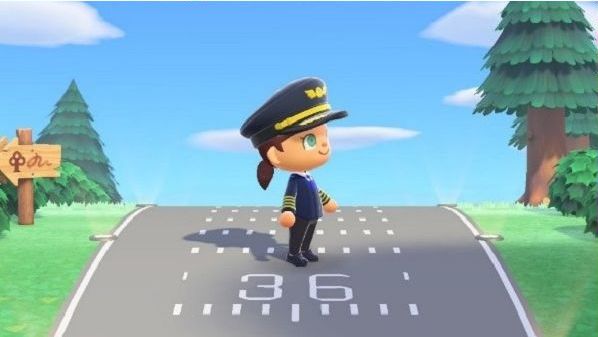 Animal Crossing United Airlines