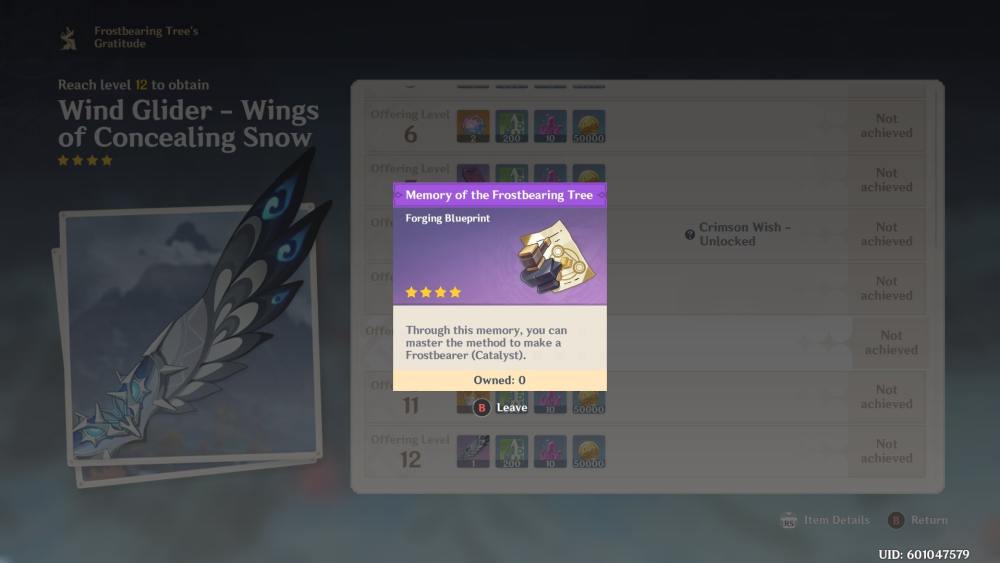 Genshin Impact How to Get the Frostbearer Catalyst