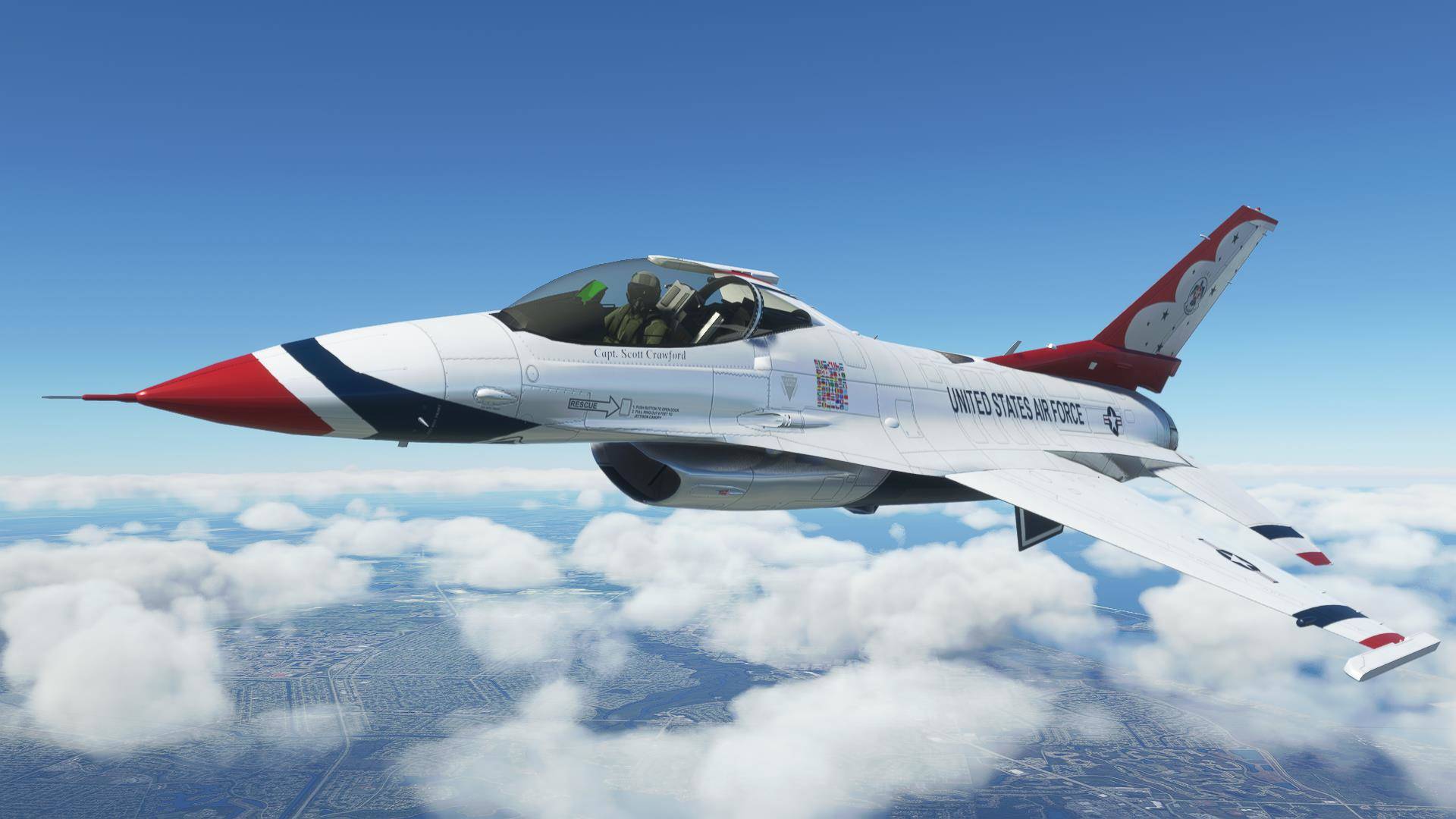 Microsoft Flight Simulator F-16