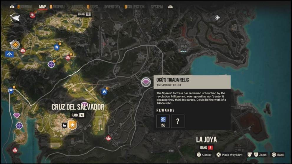 far cry 6 oku triada relic location