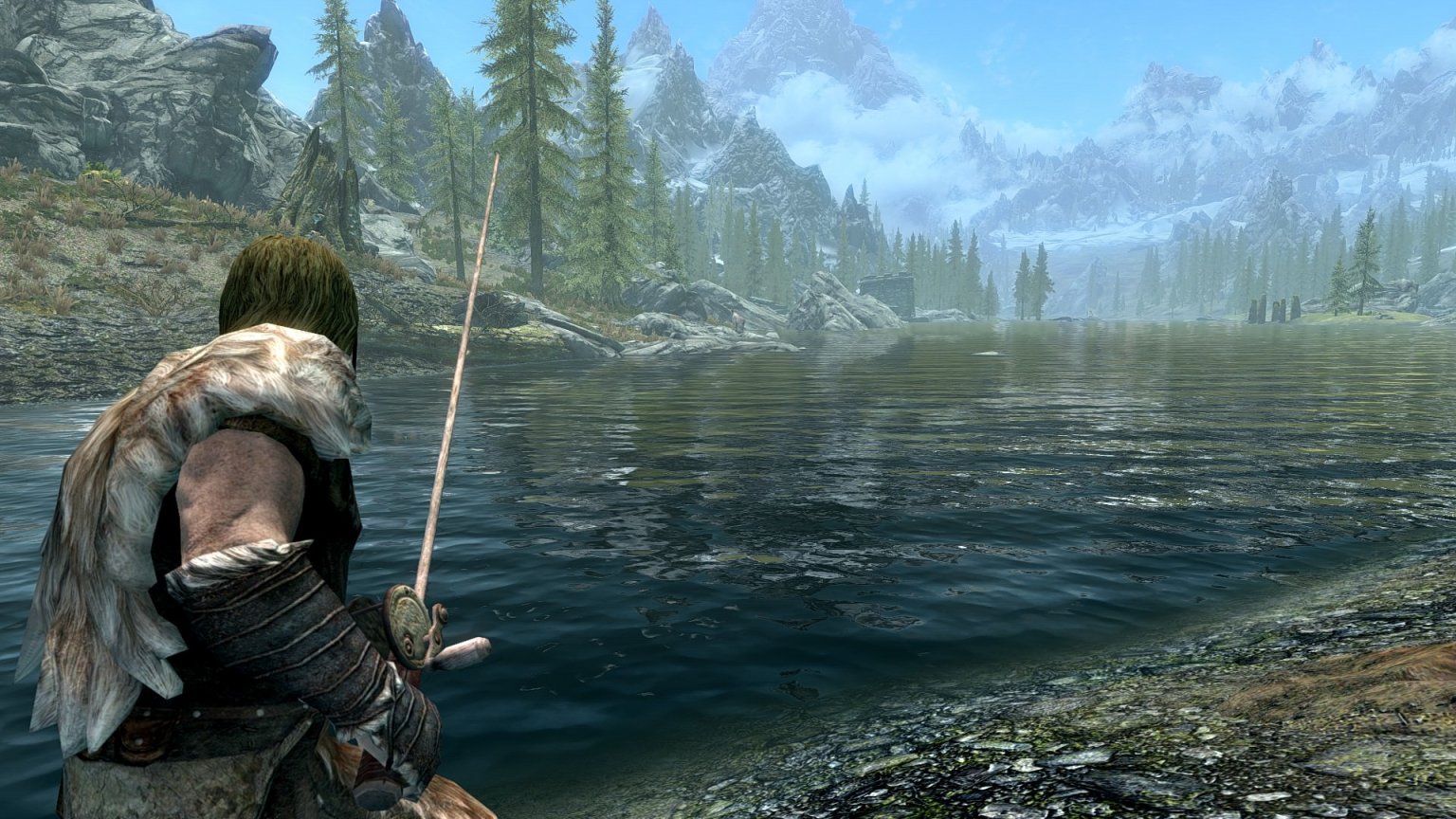 Skyrim Fishing Guide How to Start Fishing Quest, Get a Rod & All