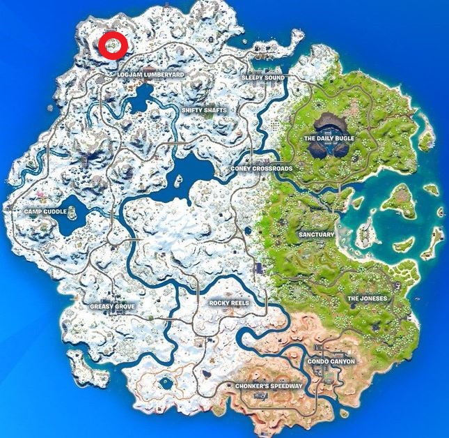 fortnite the device location