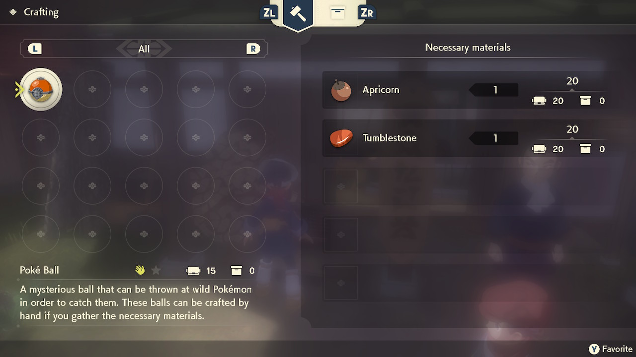 Pokemon Legends Arceus Poke Balls: How To Craft, All Recipes & More