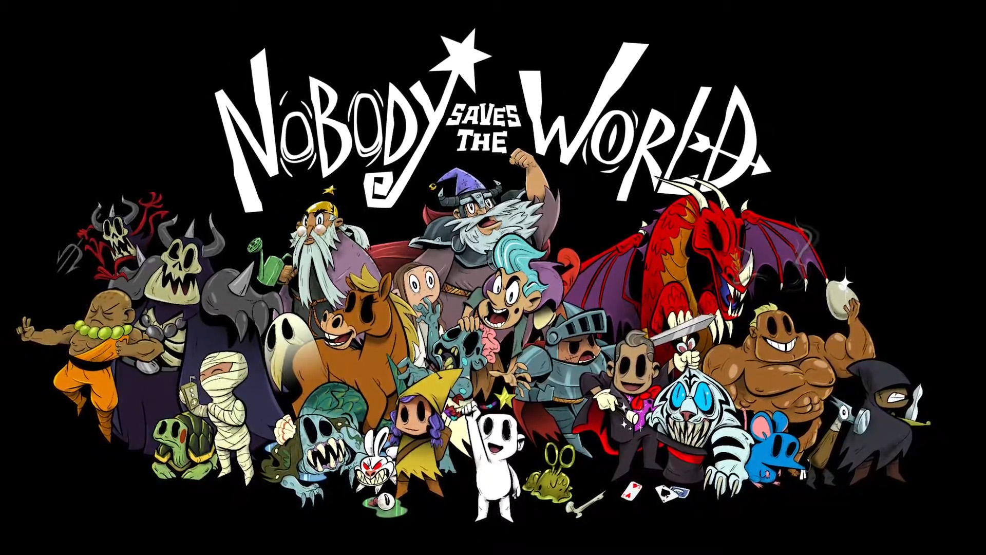 nobody saves the world.