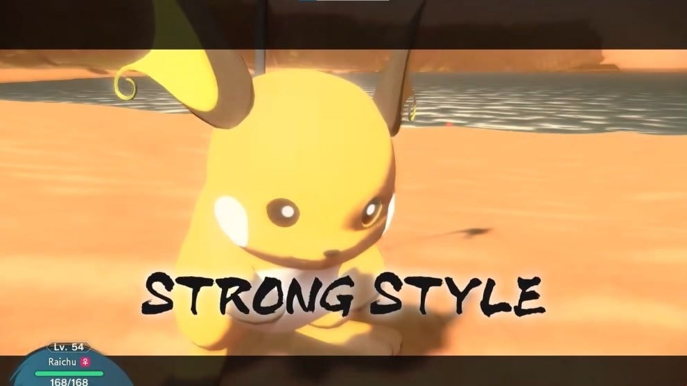 Pokemon Legends Arceus Strong Style