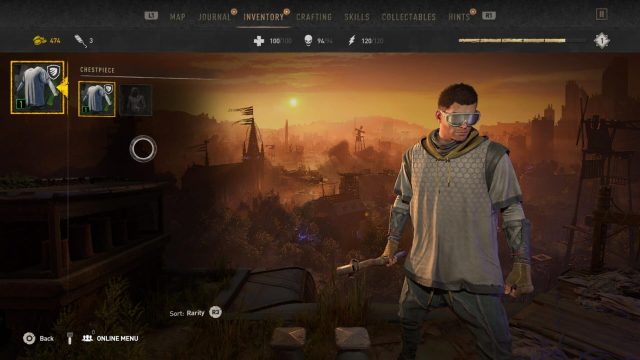 changing clothes in dying light 2