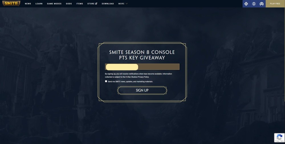 how to get smite pts code on consoles