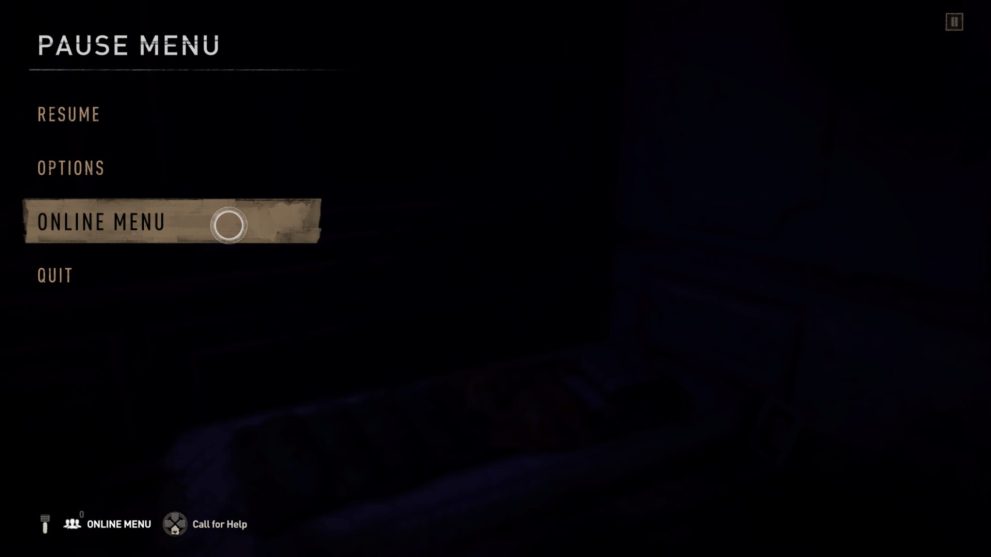 Co-op Multiplayer in Dying Light 2 Pause Menu