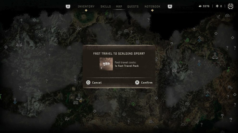 Fast Travel Pack Horizon Forbidden West