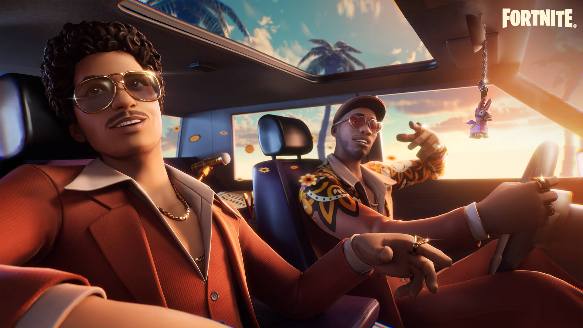 Silk Sonic Duo Bruno Mars and Anderson .Paak Joins Fortnite Icon Series