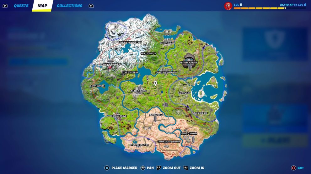 Fortnite Chapter 3 Season 2 Map