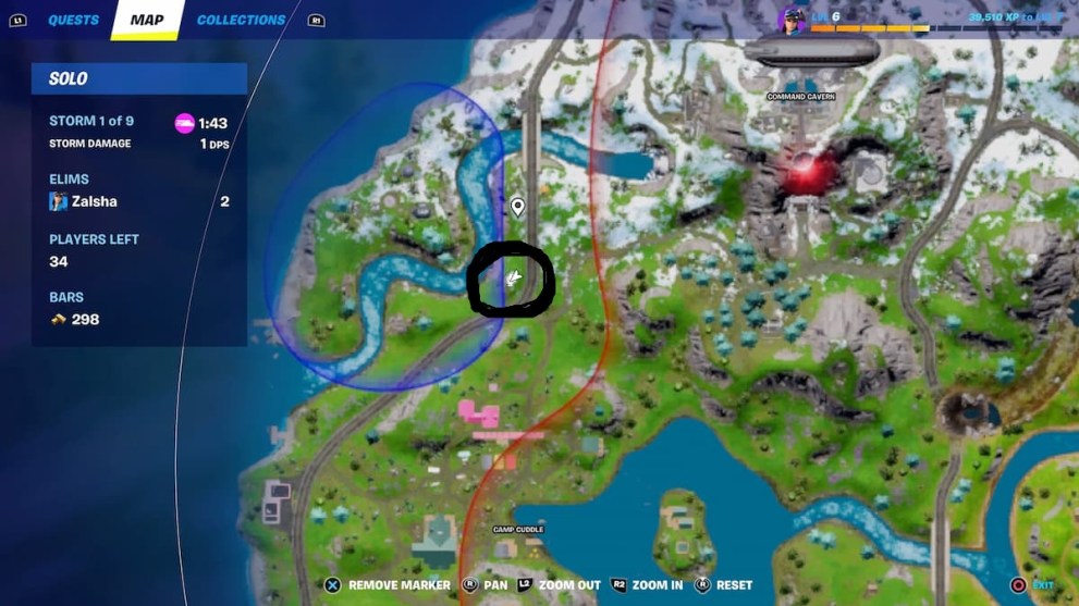 IO Build Jammer Location Fortnite Chapter 3 Season 2