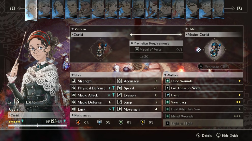 triangle strategy promote units