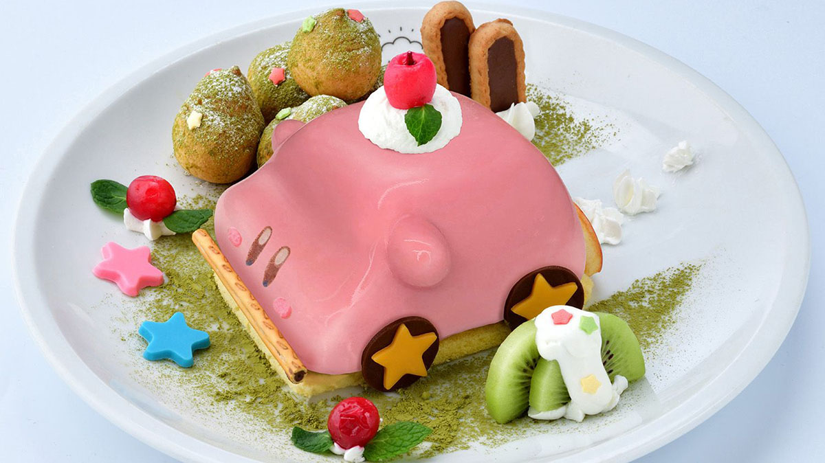 Kirby Cafe Car Cake