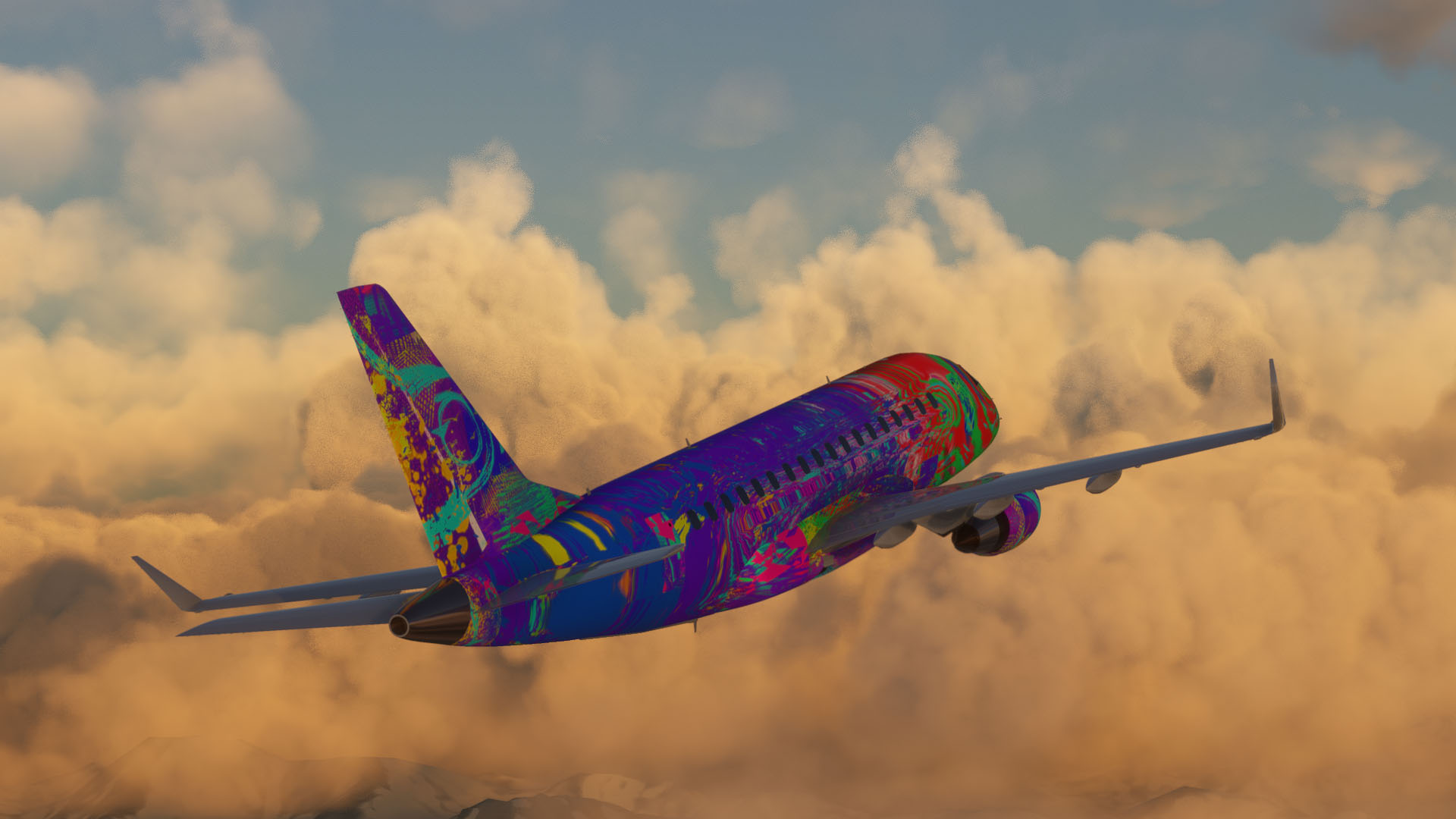 Microsoft Flight Simulator E170
