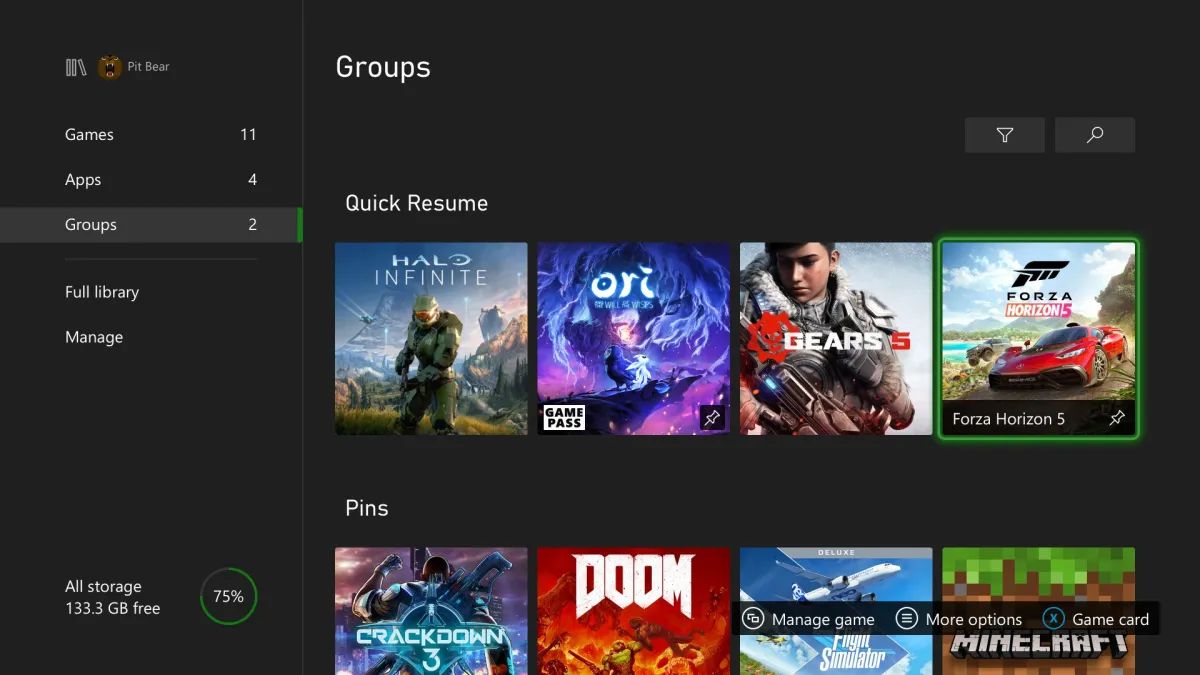 Xbox Updates