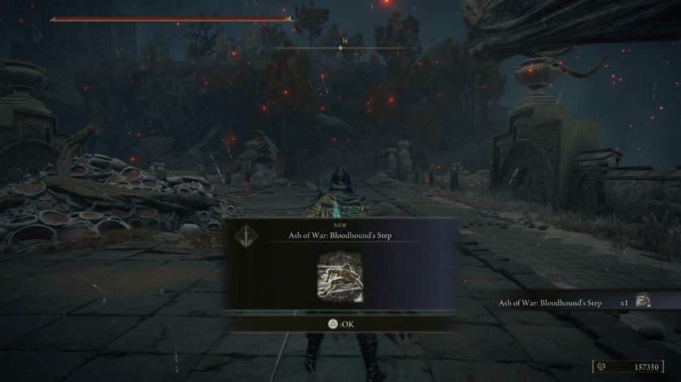 elden ring bloodhound's step