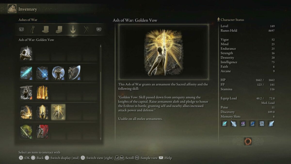 Elden Ring How To Get The Golden Vow Ash Of War   ELDEN RING™ 20220408120855 Scaled E1649391717615 