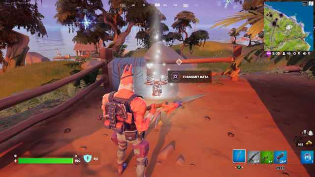 Transmit Data to the Drone Fortnite Chapter 3 Season 2