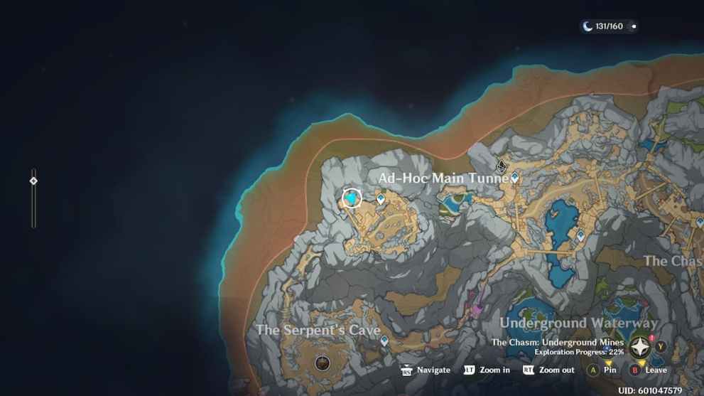 Genshin Impact Miner's Key Gate Location Map (1)