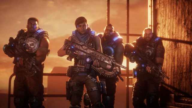 A range of soldiers in the Gears of War franchise