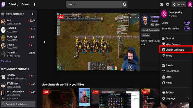 How To Find Your Stream Key on Twitch