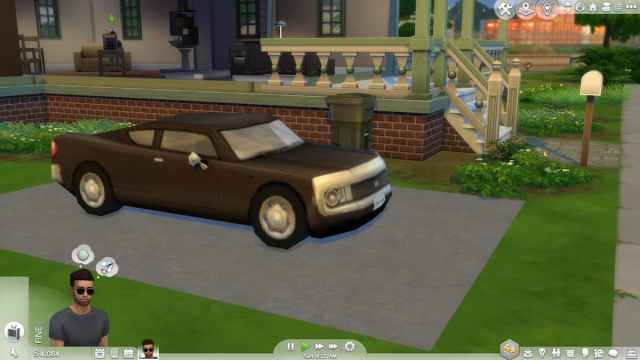 Toy car in The Sims 4