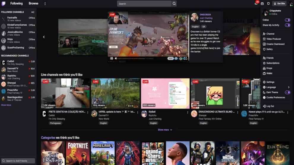 linking twitch and battle.net accounts