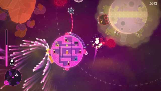 A puzzle in Lovers in a Dangerous Spacetime