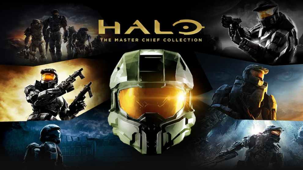 Master Chief from various Halo games in The Master Chief Collection.