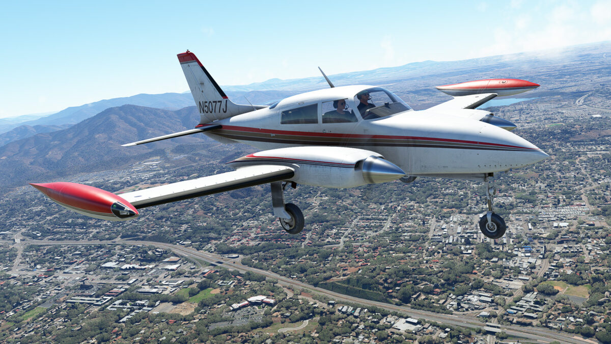 Microsoft Flight Simulator Cessna 310