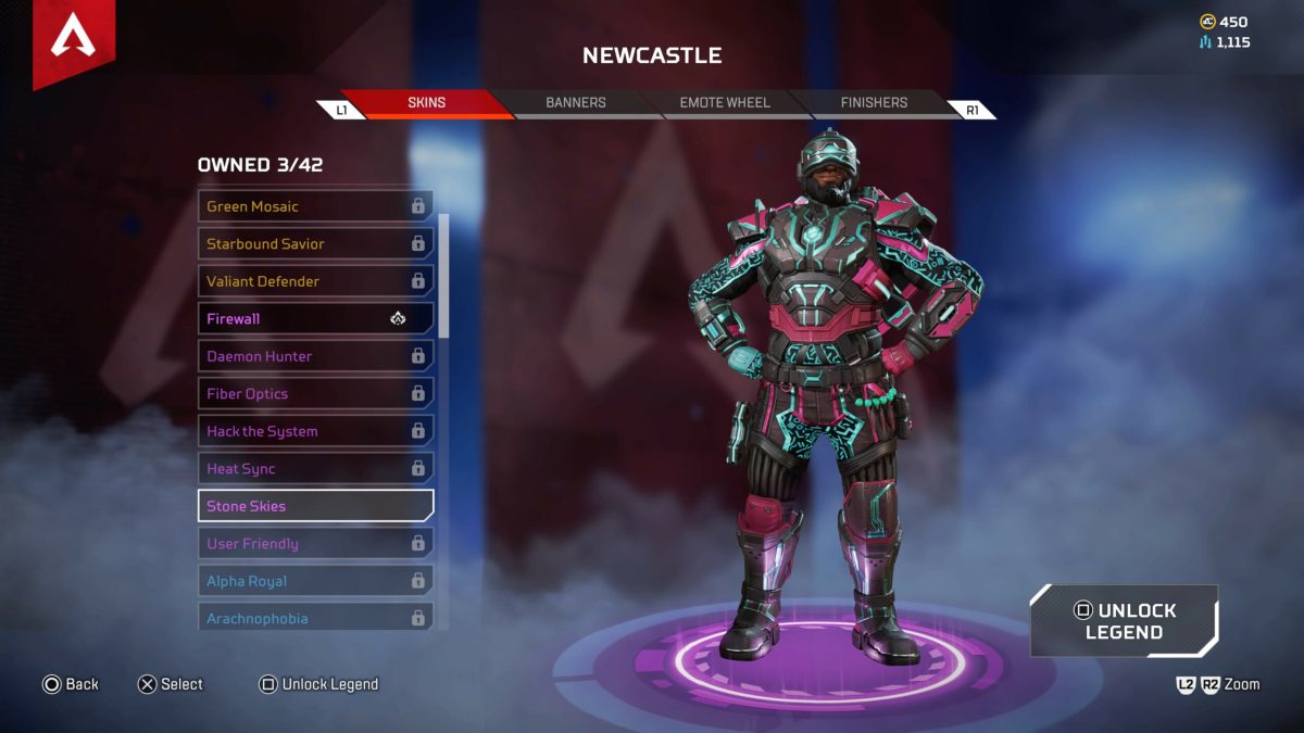How to Get Stone Skies Newcastle Skin in Apex Legends