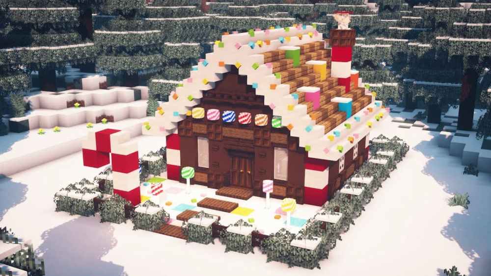 Best Minecraft Cottage, Gingerbread Cottage