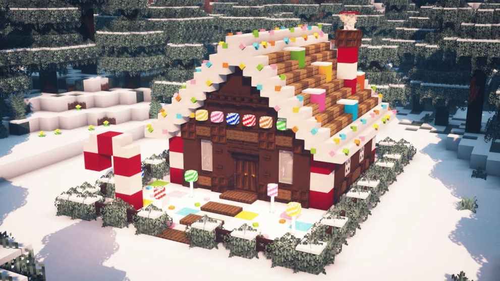Best Minecraft Cottage, Gingerbread Cottage