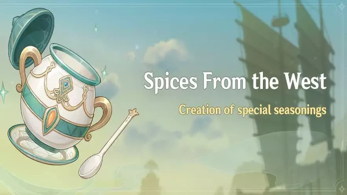 Genshin Impact Spices From the West Event details