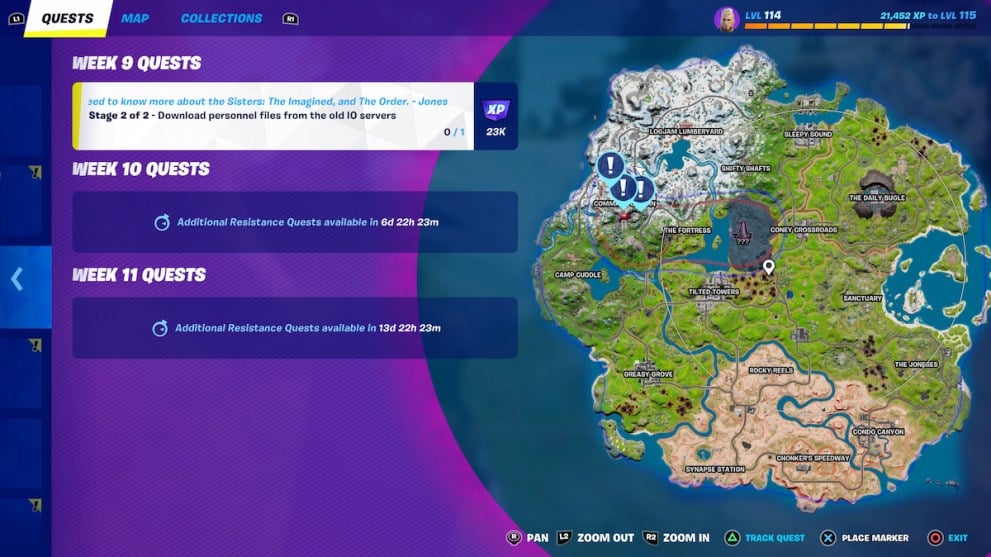 Fortnite Old IO Servers Map Locations