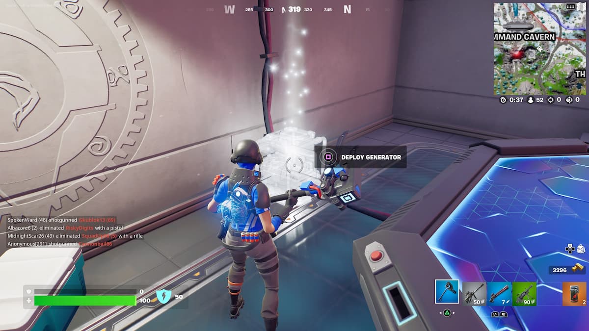How To Set up a Generator & Activate the Holotable in Fortnite Chapter 3 Season 2
