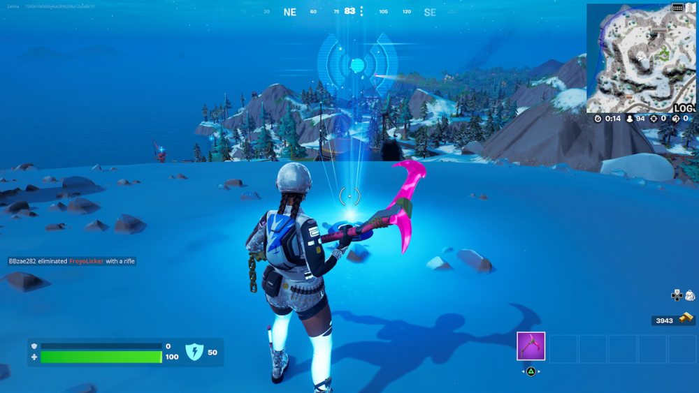 How to Equip Backpack & Collect Fuel Cells Near Command Cavern in Fortnite