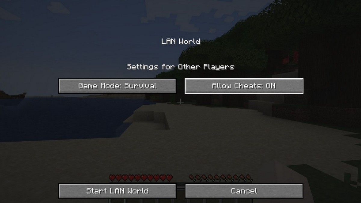 Cheats Minecraft Jave Edition - LAN World