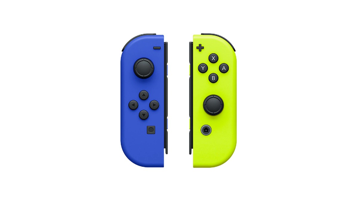 Neon Blue And Yellow Joy-Con