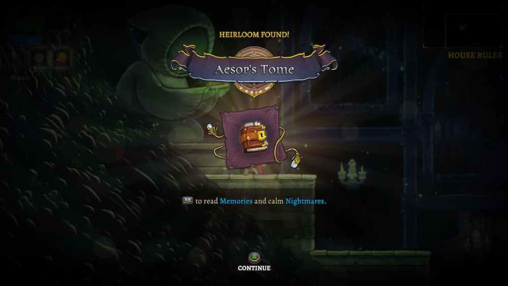 Aesop's Tome Heirloom Found Screen