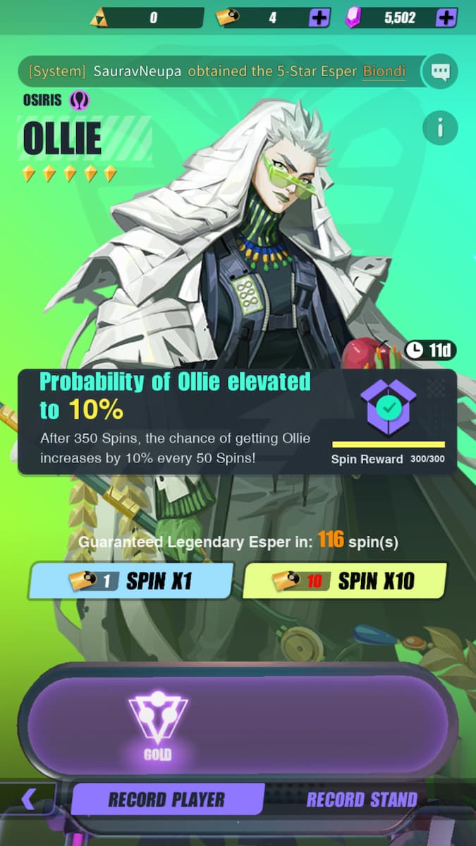 event banner in dislyte