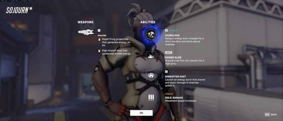 sojourn's move set in overwatch 2