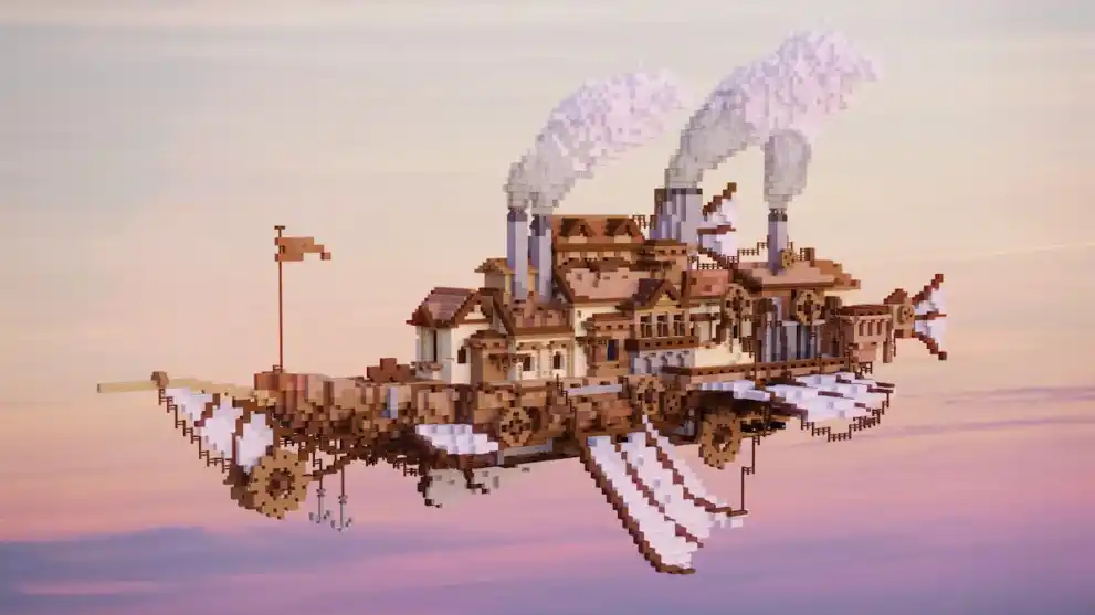 Steampunk Airship