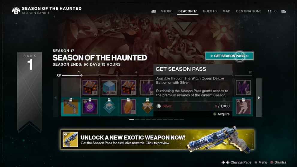 How to get the Season Pass