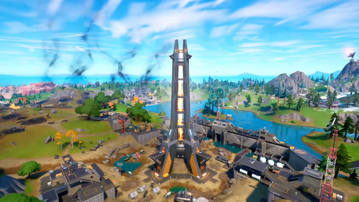 the collider doomsday device in fortnite