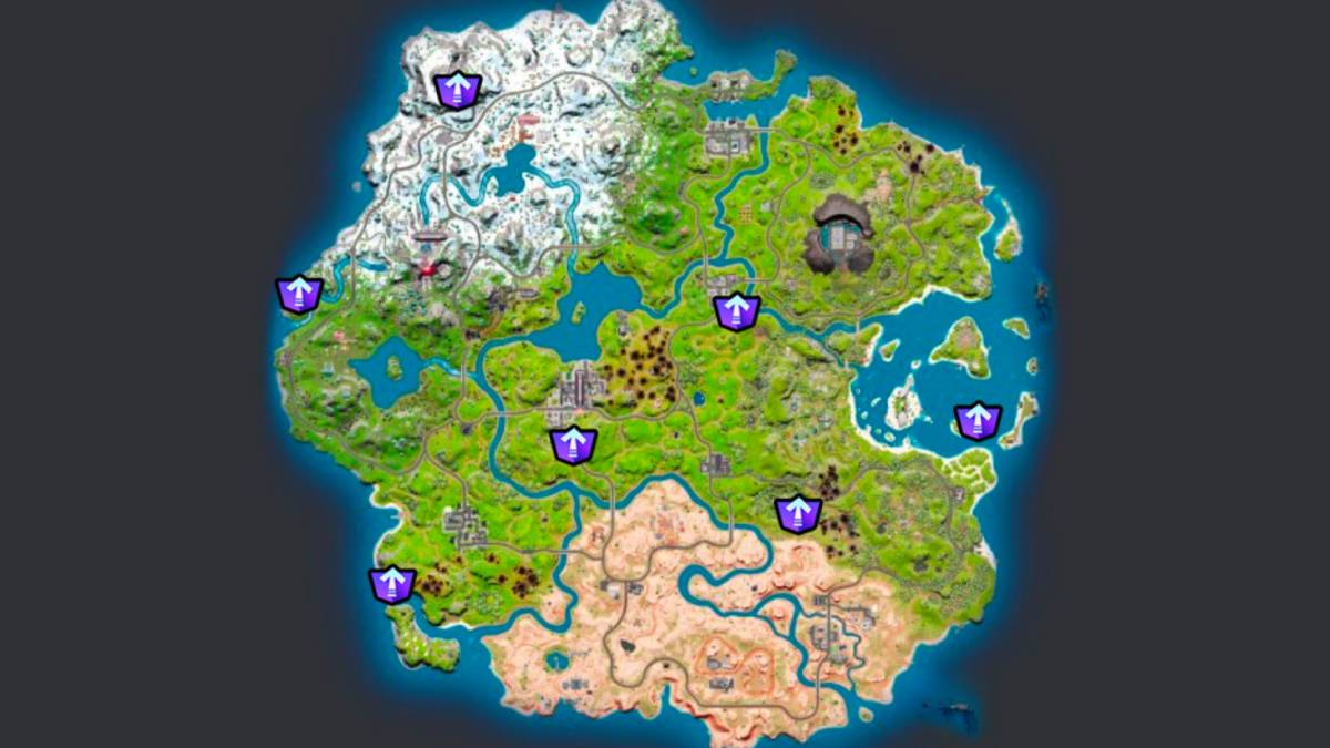 Fortnite Omega Knight Level Up Token Locations: Week 1 