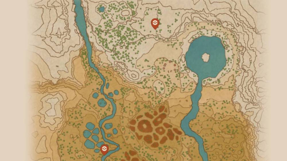 Pokemon Legends Arceus Ralts spawn locations in Crimson Mirelands