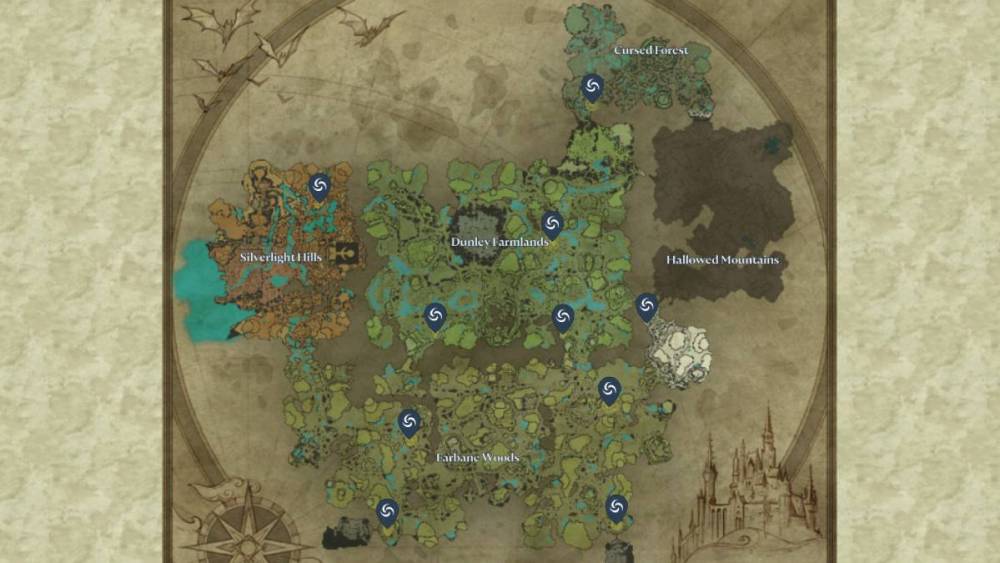 V Rising Waypoints Every V Rising Waygate Location